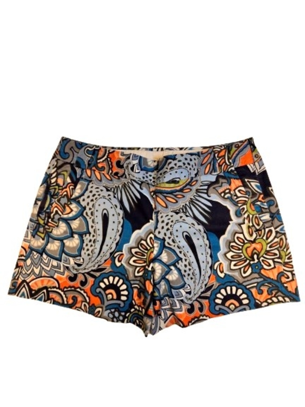 J. Crew Paisley Print Stretch Shorts